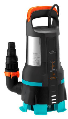 vijverpomp 2-in-1 aquasensor 860 watt zilver/zwart