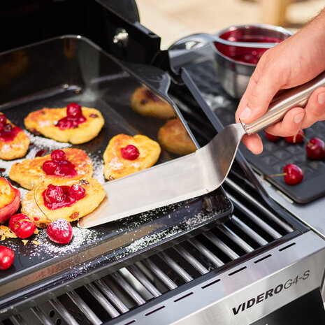 grillplaat Plancha 46,5 x 36,5 x 10 cm gietijzer zwart