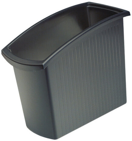 afvalbak Mondo 18 liter polypropyleen zwart