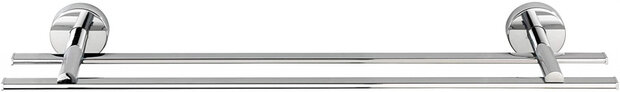 handdoekhouder Capri Duo Vacuum-Loc 58 cm zink chroom