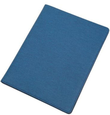 schrijfmap Balocco 31,5 x 25 cm A4 polykatoen blauw