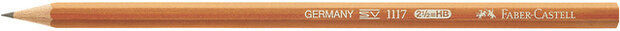 grafietpotlood 1117 HB 0,7 x 17,5 cm hout bruin