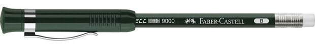 potlood Perfect Pencil 9000 B donkergroen 2-delig