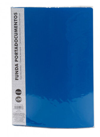elastomap 33,5 x 23,5 cm A4 blauw