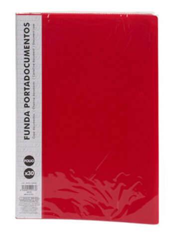 elastomap 33,5 x 23,5 cm A4 rood
