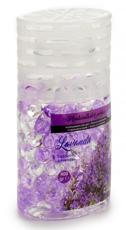 luchtverfrisser lavender 8,5 x 6,5 x 16 cm glas paars