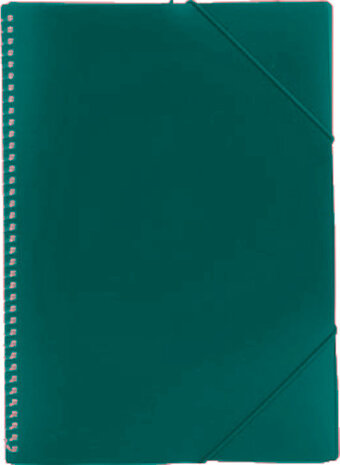 porfoliomap 25 x 33,5 cm A4 groen