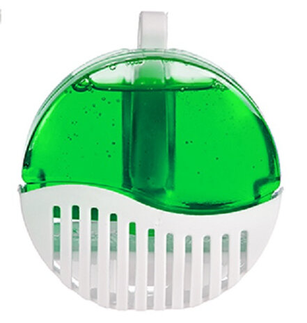 toiletreiniger 55 ml 10 x 18 cm groen/wit