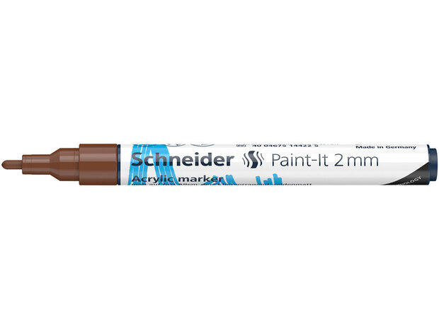 acrylmarker Paint-it 310 2 mm 15 cm bruin