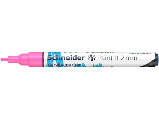 acrylmarker Paint-it 310 2 mm 15 cm roze