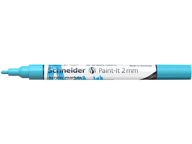 acrylmarker Paint-it pastel 310 2 mm 15 cm blauw