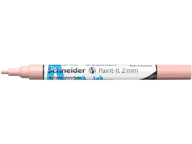 acrylmarker Paint-it pastel 310 2 mm 15 cm zachtroze