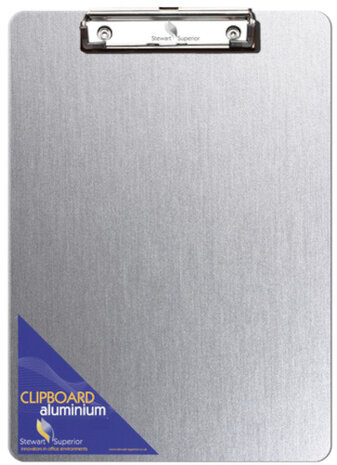 klembord A4 aluminium zilver