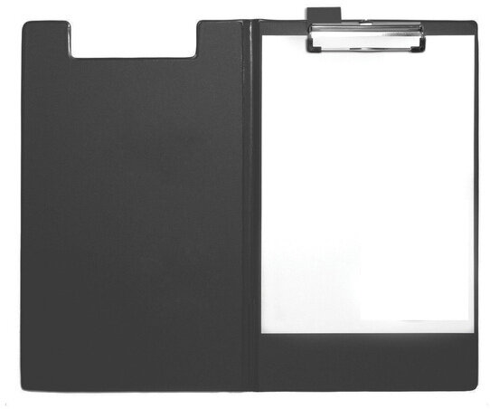 vouwklembord A4 PVC zwart/zilver