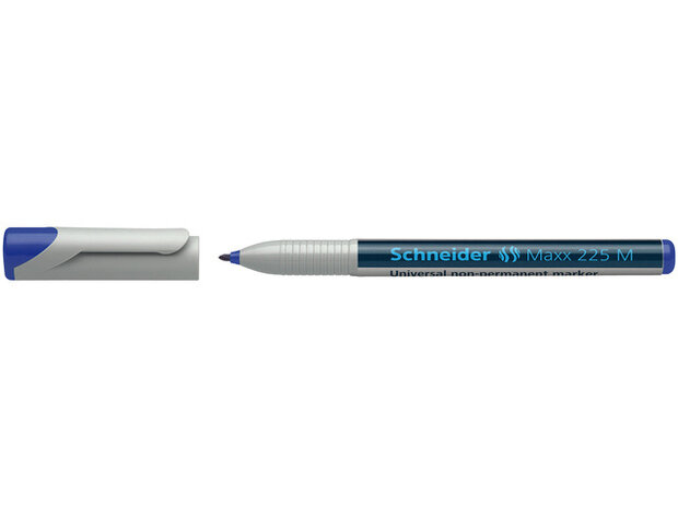 non-permanentmarker Maxx 225M 1 mm 12 cm blauw