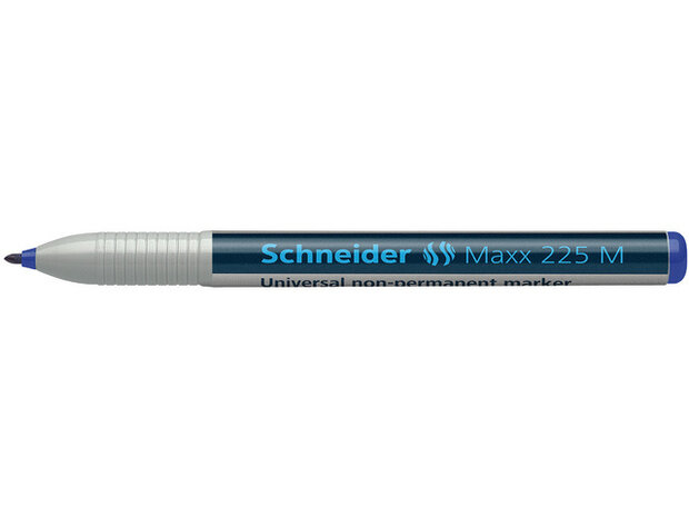 non-permanentmarker Maxx 225M 1 mm 12 cm blauw