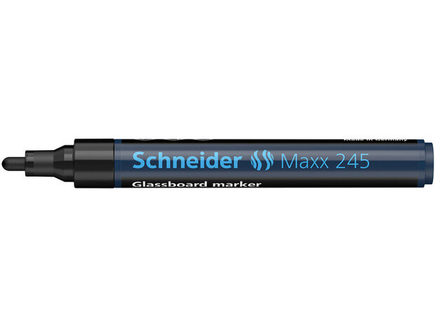 glasbordmarker Maxx 245 2-3 mm 12 cm zwart