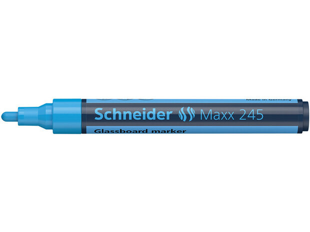 glasbordmarker Maxx 245 2-3 mm 12 cm blauw