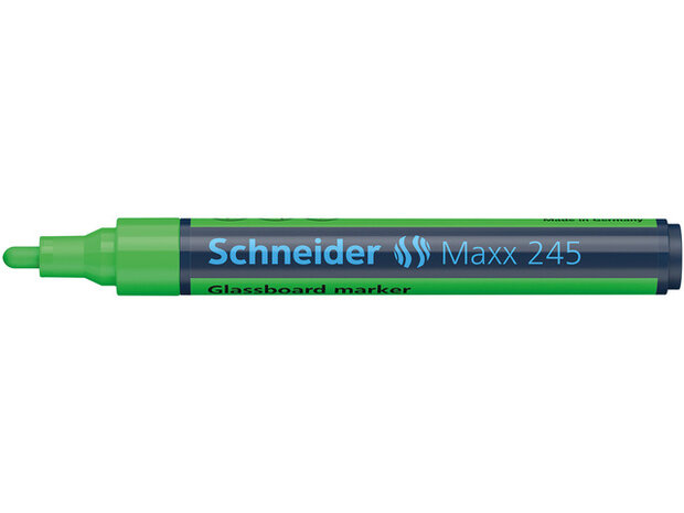 glasbordmarker Maxx 245 2-3 mm 12 cm groen