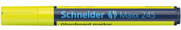 glasbordmarker Maxx 245 2-3 mm 12 cm geel