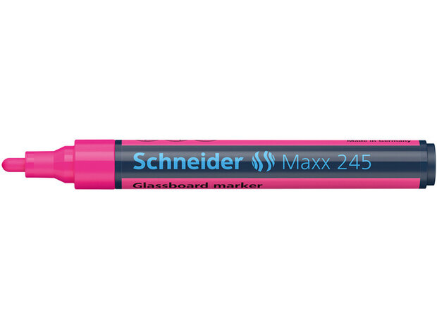glasbordmarker Maxx 245 2-3 mm 12 cm roze