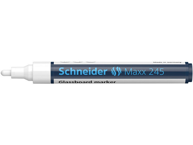 glasbordmarker Maxx 245 2-3 mm 12 cm wit