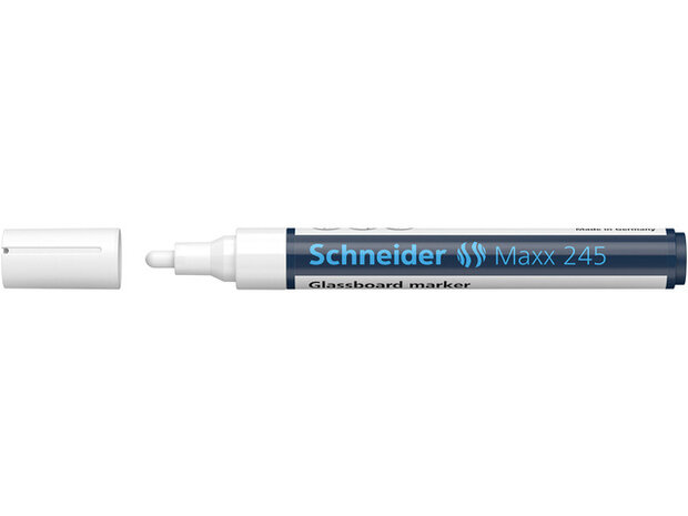 glasbordmarkerset Maxx 245 2-3 mm 12 cm 4-delig