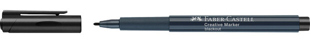 marker Metallics Black Out 1,5 mm 199 zwart