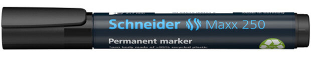 permanentmarker 250 Maxx 2-7 mm 12 cm zwart
