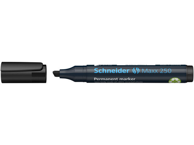 permanentmarker 250 Maxx 2-7 mm 12 cm zwart