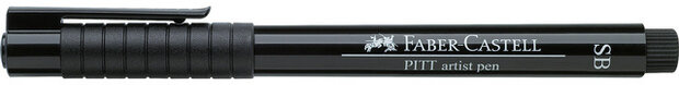 tekenstift Pitt Artist SB 199 zwart