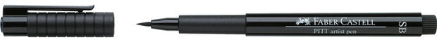 tekenstift Pitt Artist SB 199 zwart