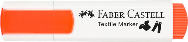 textielmarker 1 - 2 - 5 mm neon oranje