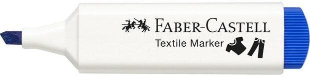 textielmarker 1 - 2 - 5 mm blauw