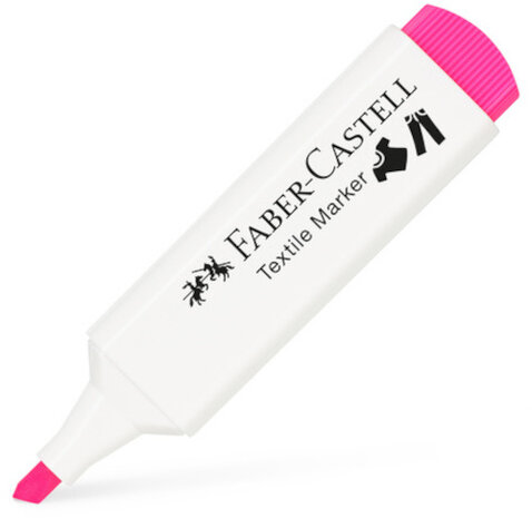 textielmarker 1 - 2 - 5 mm neon roze