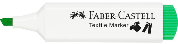 textielmarker 1 - 2 - 5 mm neon groen