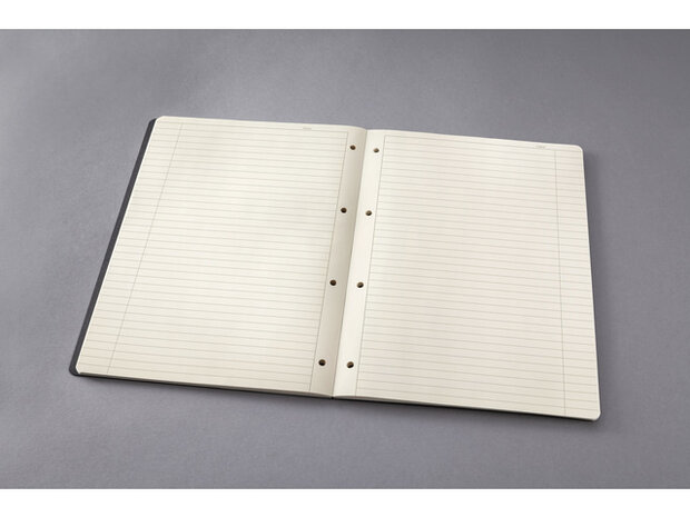 schrift Conceptum A4 softcover gelinieerd zwart