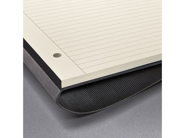 schrift Conceptum A4 softcover gelinieerd zwart