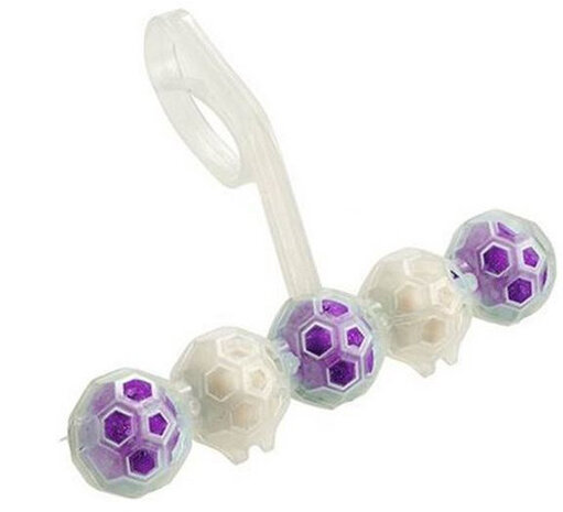 luchtverfrisser toilet lavendel 50 gram paars/wit