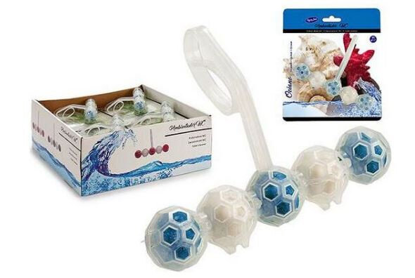 luchtverfrisser toilet oceaan 50 gram blauw/wit