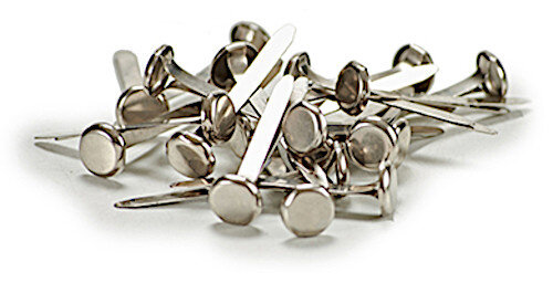 splitpennen staal zilver 20-delig