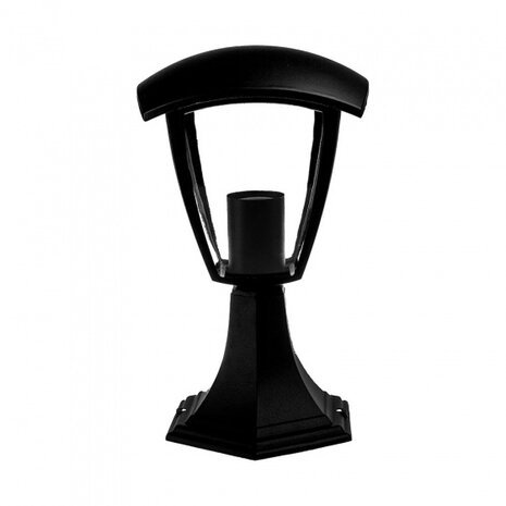 tuinlamp VT-734 E27 60W 17 x 30 cm IP44 zwart