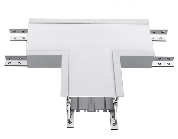 connector T-vorm VT-7-41 8W 4000K 25,5 x 16,5 cm wit