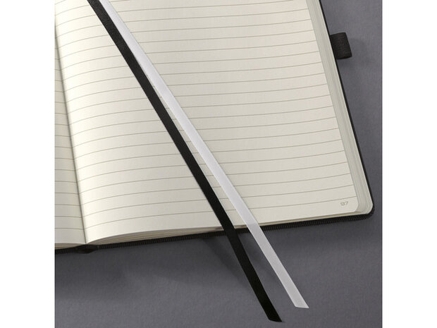notitieboek Conceptum Pure A4 gelinieerd hardcover zwart