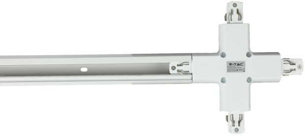 kruisconnector rails X4 IP20 wit