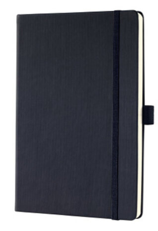 notitieboek Conceptum A5 gelinieerd hardcover zwart