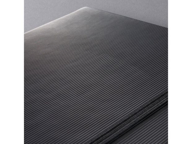 notitieboek Conceptum A6 gelinieerd hardcover zwart