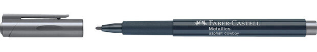 marker Metallics Asphalt Cowboy 1,5 mm 275 zilver