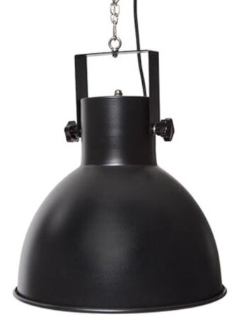 terrasverwarmer hangend 1500W 43 cm aluminium zwart