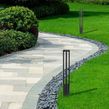 padverlichting VT-820 10W 80 cm 3000K IPP65 zwart
